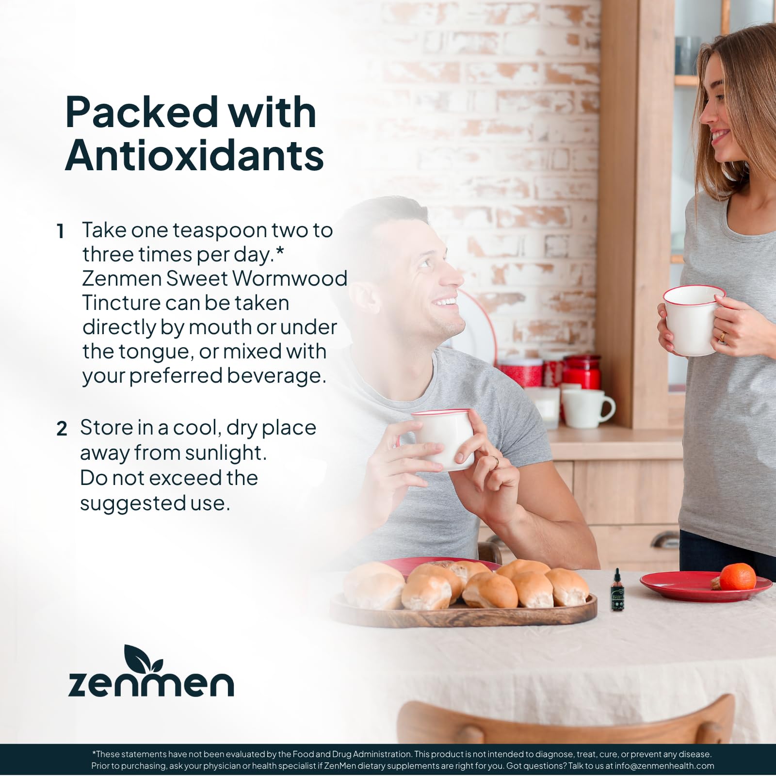 Zenmen tincture bottle showing USA-made and vegan labeling