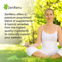 Packaging and bottle display for Zenrenu Immunity