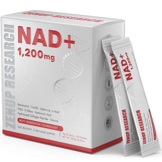 ZenUP NAD+ 1200mg stick pack front view