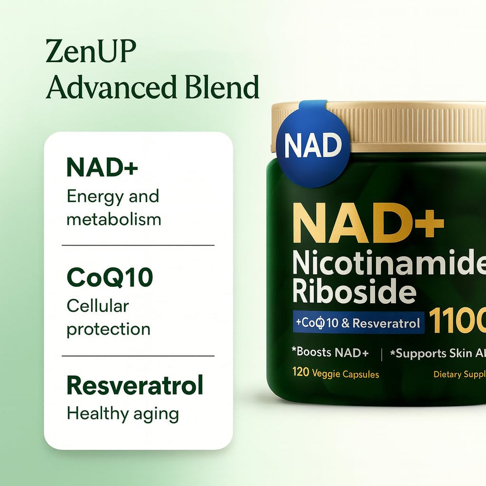 Ingredients: Nicotinamide Riboside (NR), Resveratrol, Quercetin