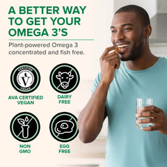 Heart, brain, joints and immune support from vegan omega-3