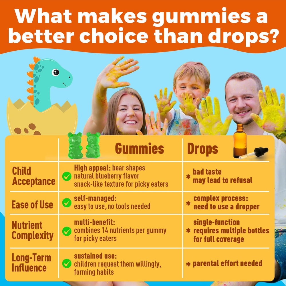 Sugar-free vegan gummies ready to chew