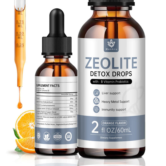 Zeolite Drops 2 oz bottle