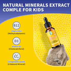 Dosage illustration for Zeolite Drops for Kids (2 ml) orange flavor