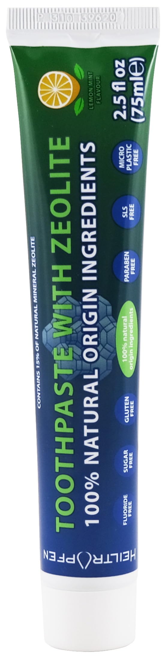 Product packshot of Zeolite Toothpaste 75 ml