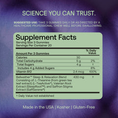USA-made with gluten-free vegan and third-party lab tested seal