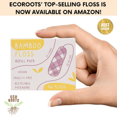 Zero waste packaging for bamboo dental floss