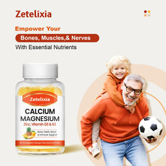 Daily use Zetelixia Calcium Gummies