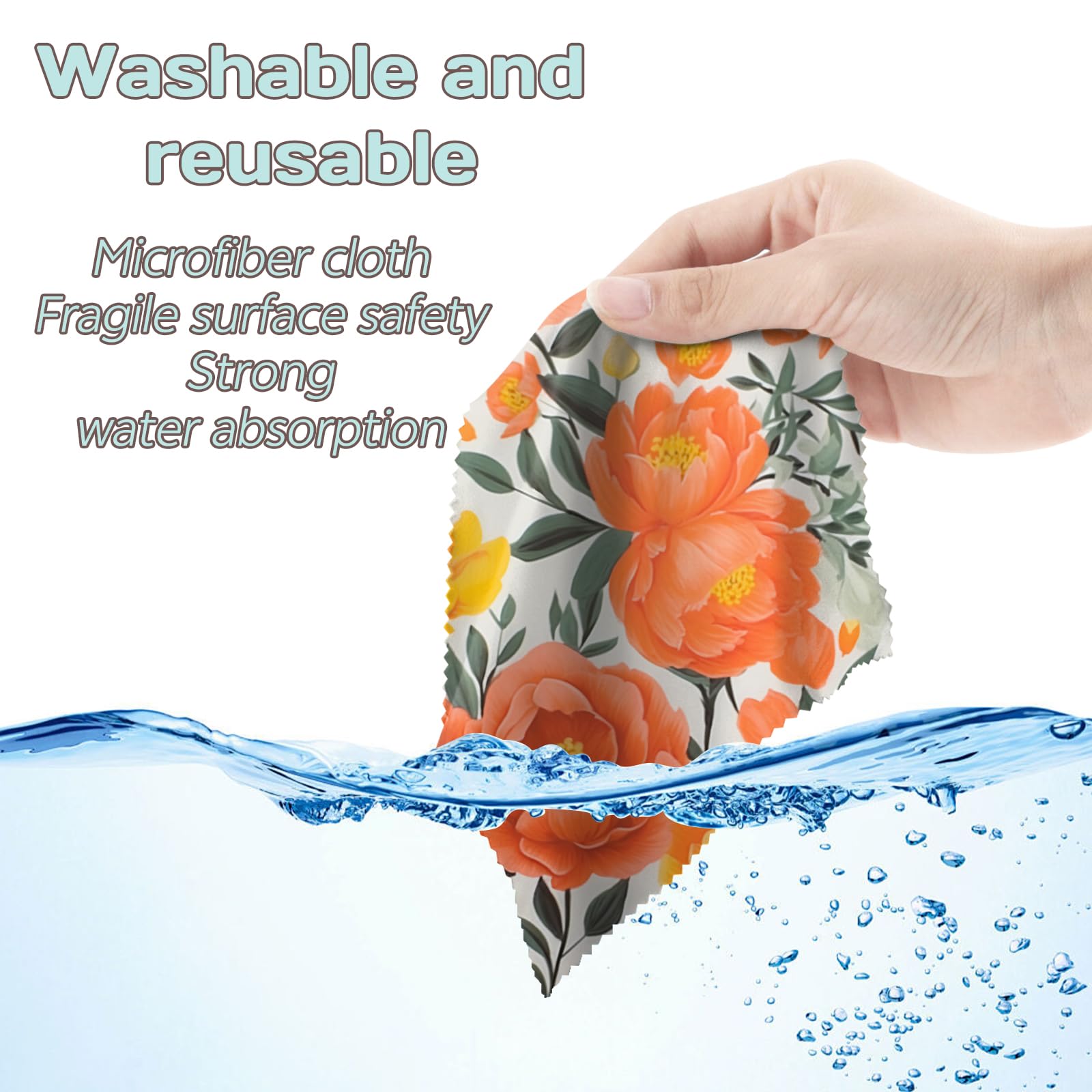 Cloth cleans delicate surfaces without lint or scratches