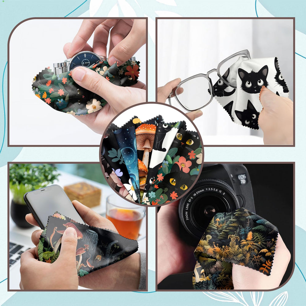 Cloths suitable for glasses, phone screens and camera lenses