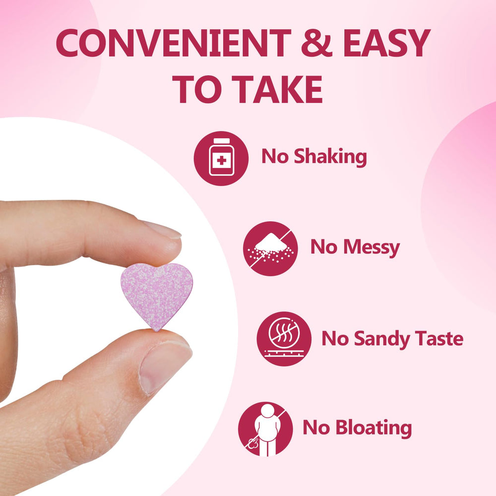 Dragon fruit flavored creatine chewables for women