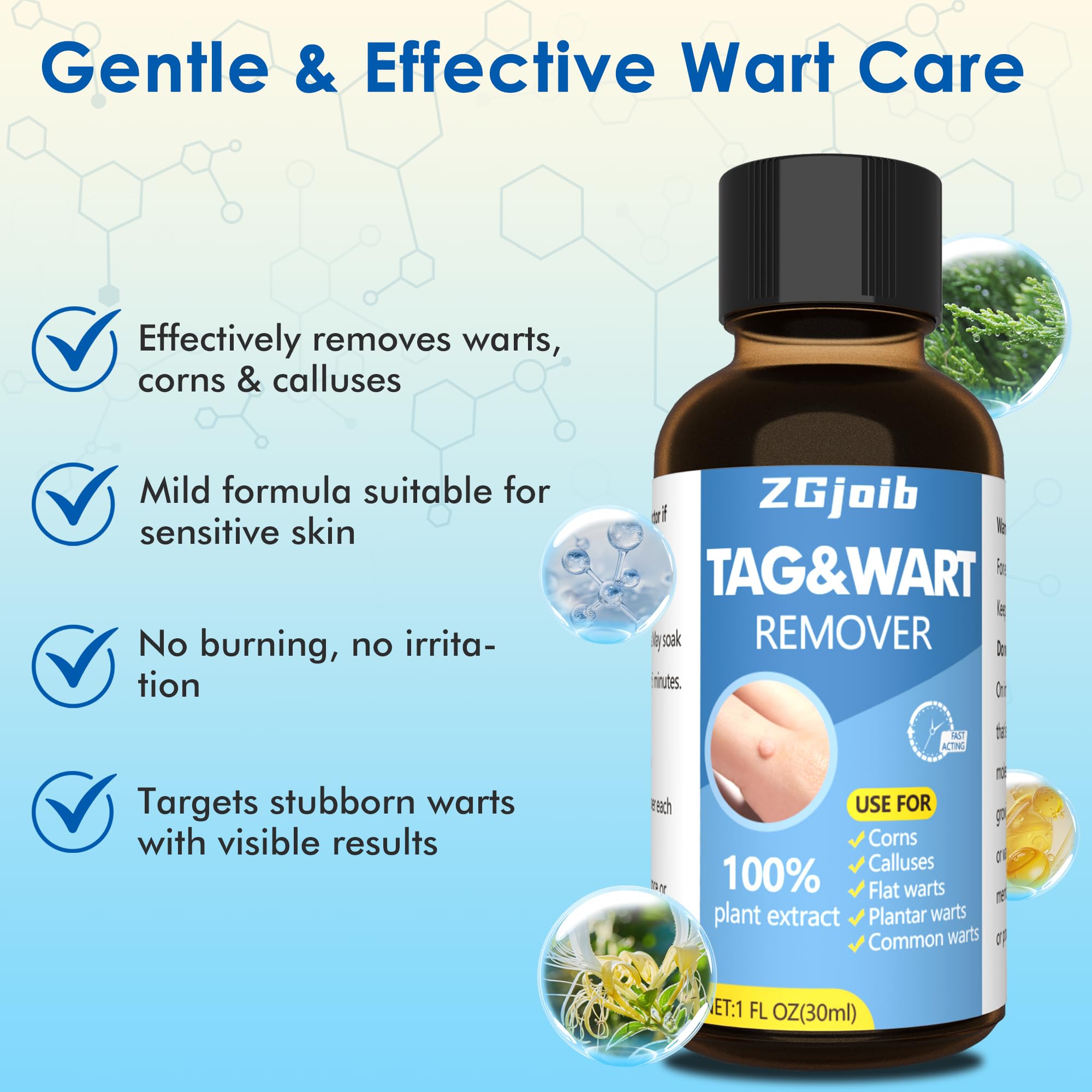 ZGjoib TAG Wart Remover suitable for hands and feet use