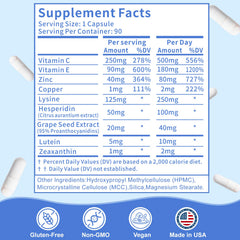 Zhizaiql vegan eye supplement packaging and label