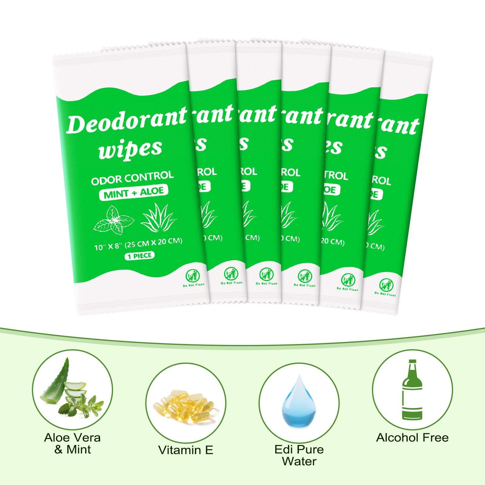 Wipes unfolded to 10x8 inches for full-body refresh on trips
