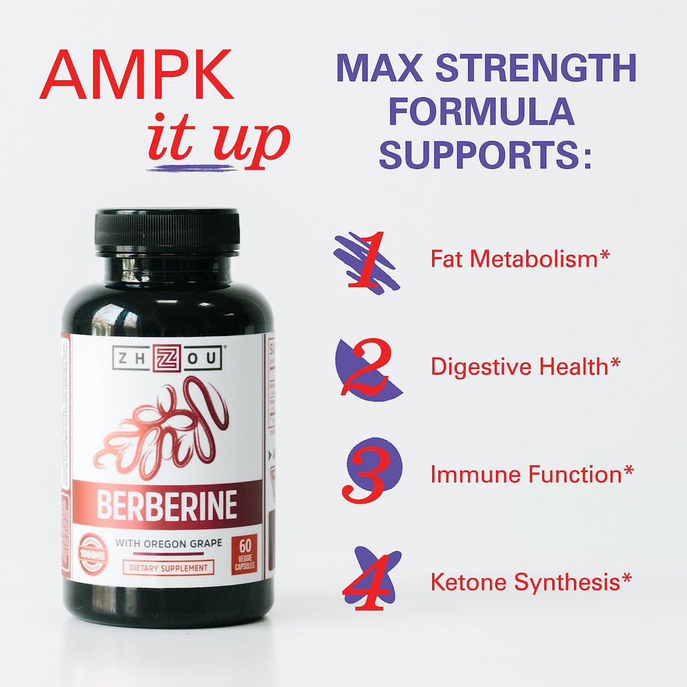 Keto-friendly Berberine supplement for gut health