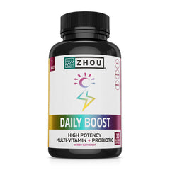 Zhou Daily Boost front bottle view