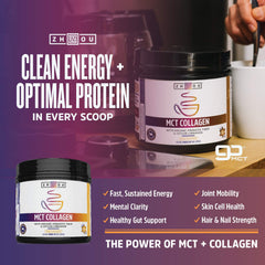 Joint health and mobility benefits of Zhou MCT Collagen Vanilla