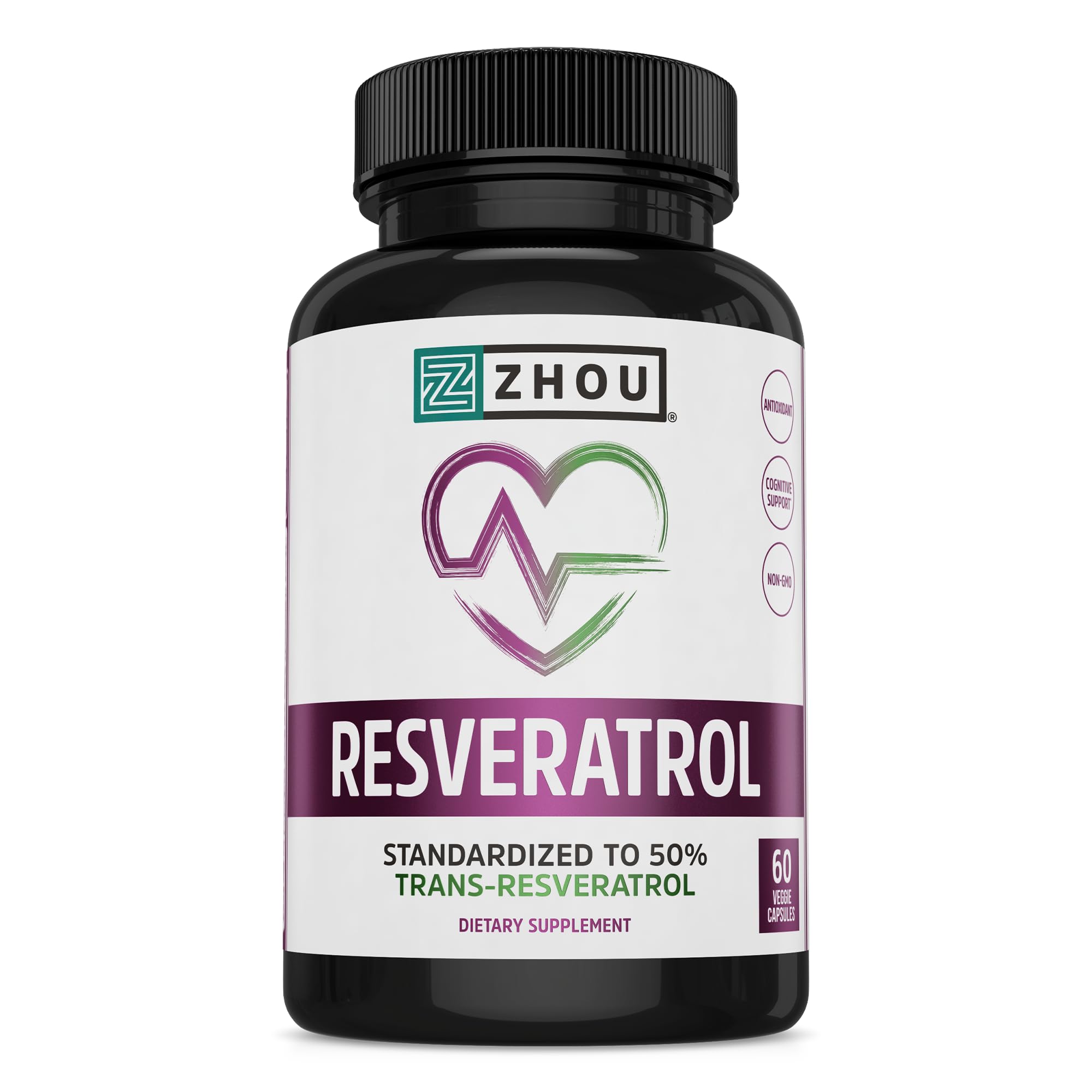ZHOU Resveratrol bottle – hero image