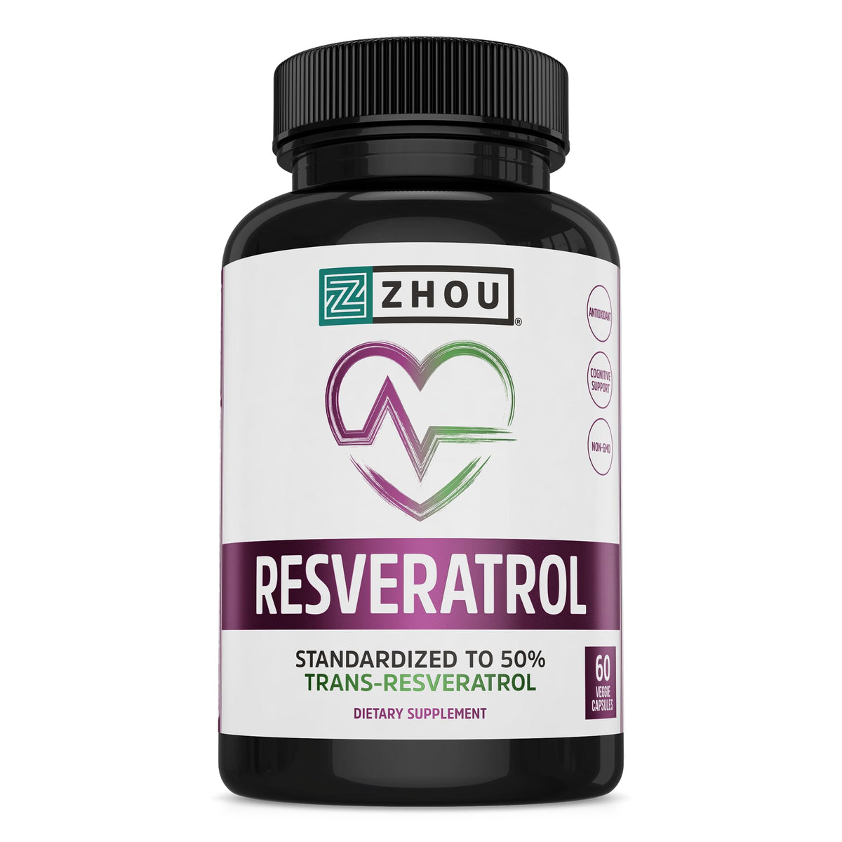 ZHOU Resveratrol bottle – hero image