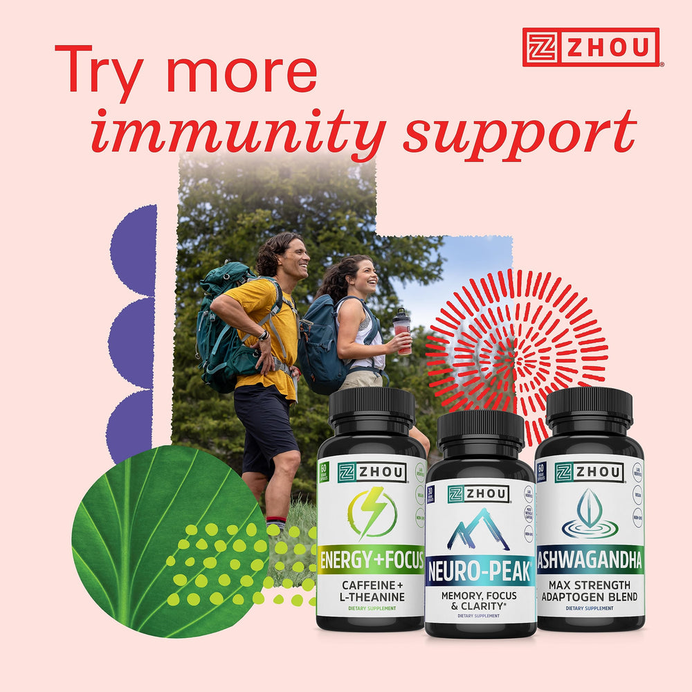 Packaging of ZHOU Thyroid Support vegetarian capsules