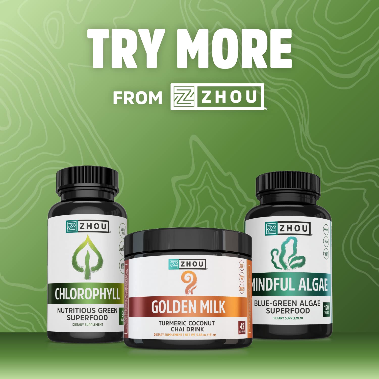 Wheatgrass and barley grass in Zhou Total Greens