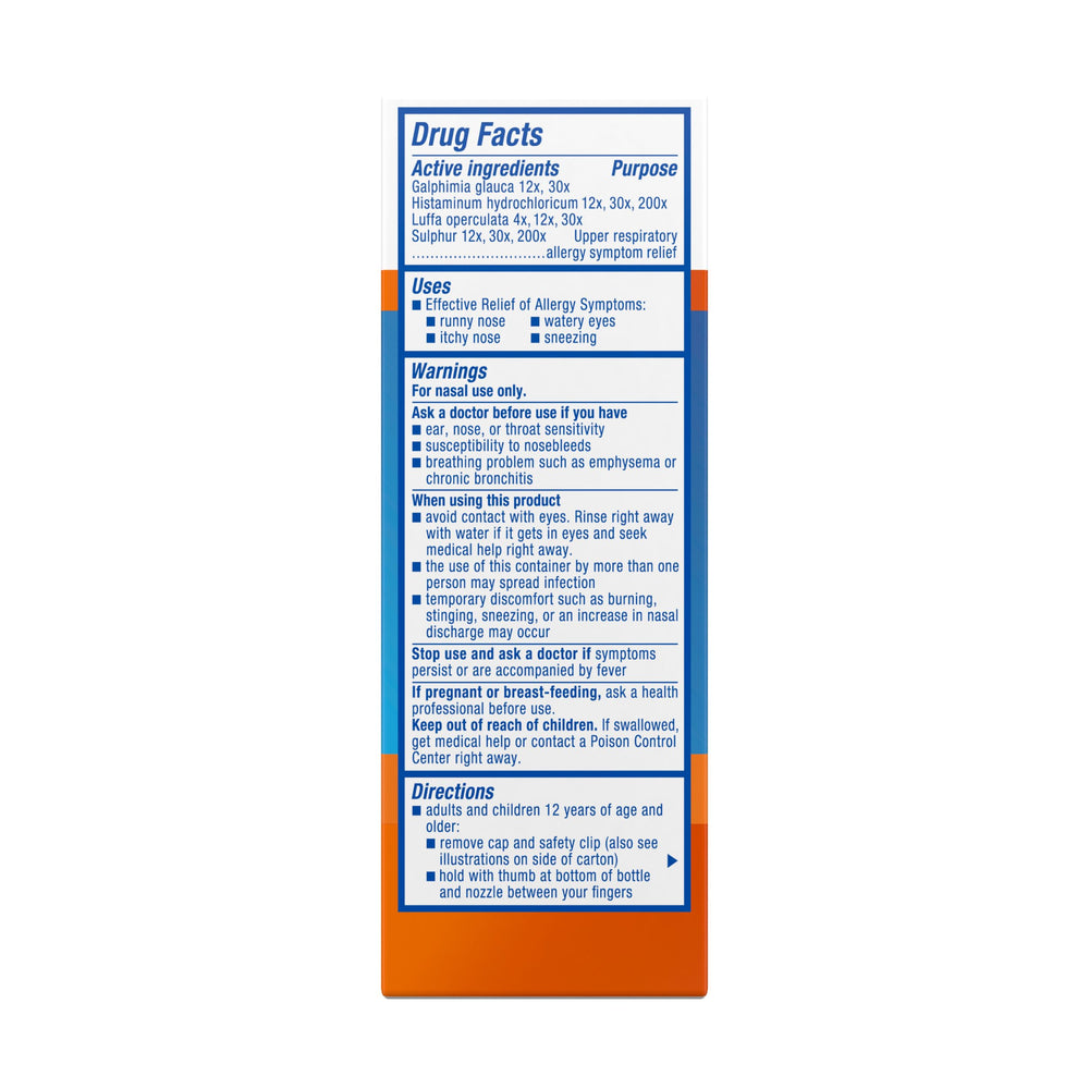 Zicam 0.5 oz bottle design offers easy grip and travel portability.