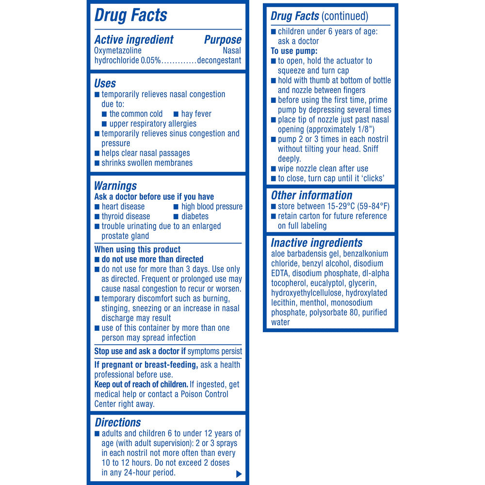 Zicam Intense packaging highlights 0.5 fl oz size for travel-friendly relief.