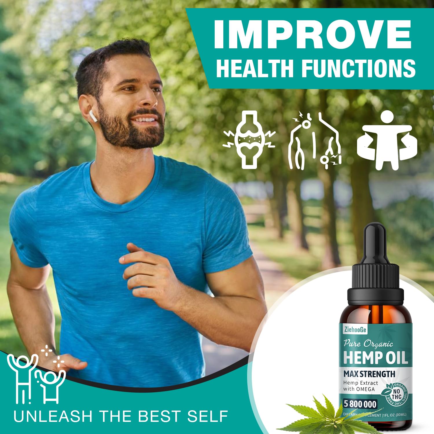 Vitamin C and Vitamin E in ZiehooGe Hemp Oil