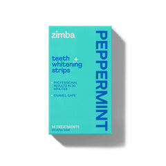 Zimba Peppermint Teeth Whitening Strips – hero image
