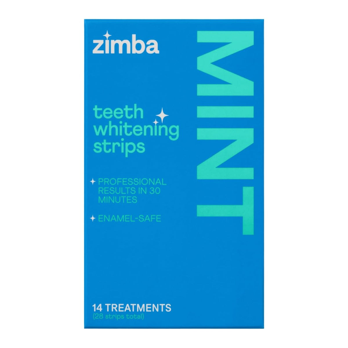 Zimba Teeth Whitening Strips packaging