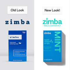 Zimba Teeth Whitening Strips for Sensitive Teeth with mint and wintergreen flavors - image 2