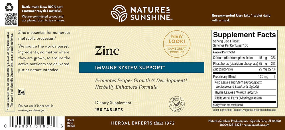 Bones and immune system concept with zinc