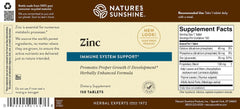 Bones and immune system concept with zinc