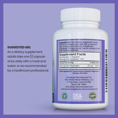 Close-up of zinc picolinate capsules
