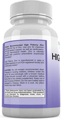 Made in USA zinc supplement tested in a laboratory