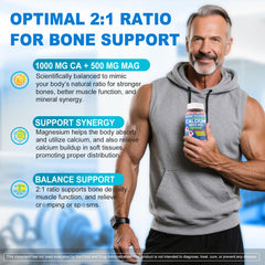 Zinc, boron, and bamboo silica for bone support
