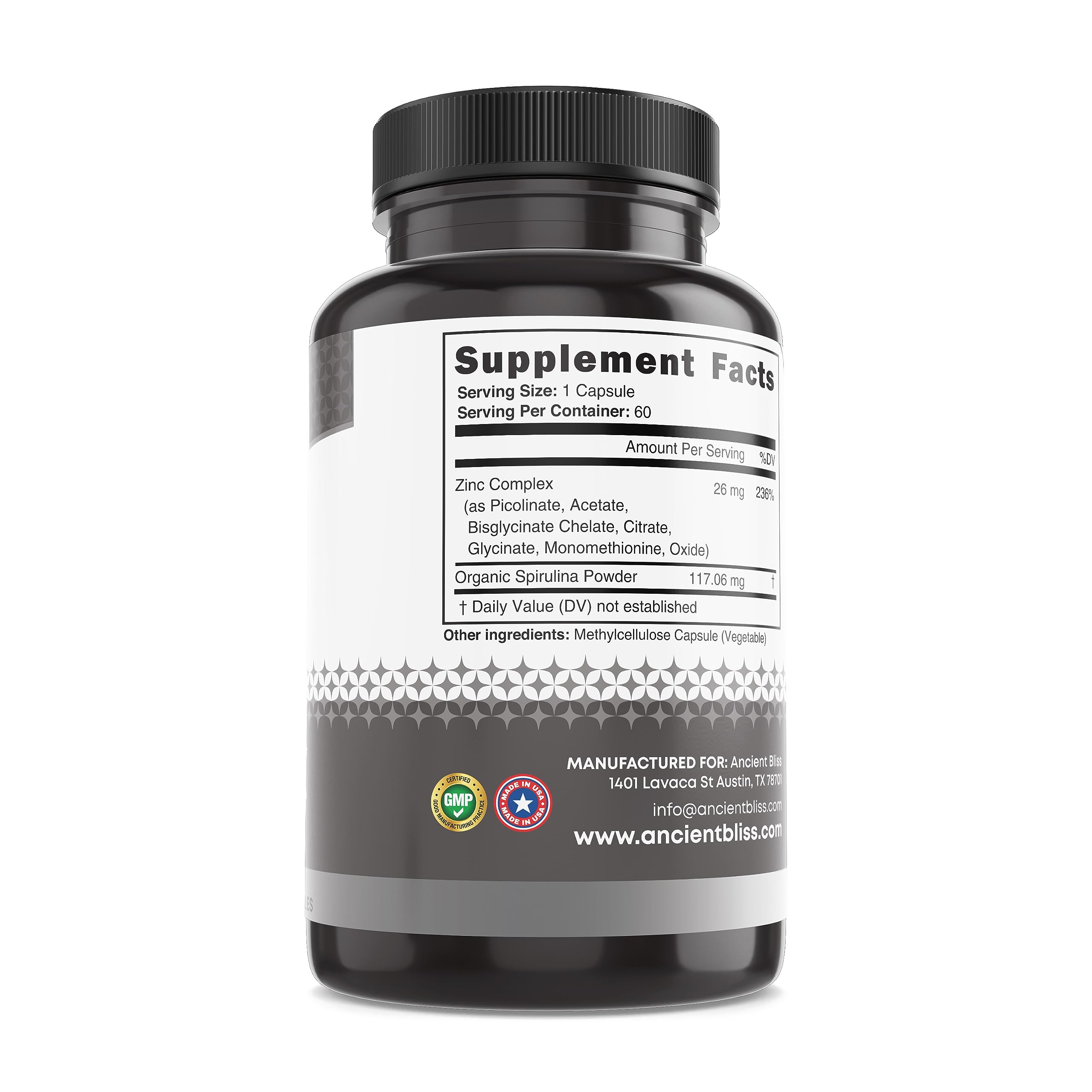 Antioxidant-rich Zinc Complex Capsules product image