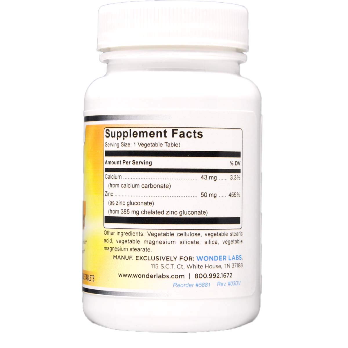 Infographic showing zinc's role in 300+ enzymes and cell growth