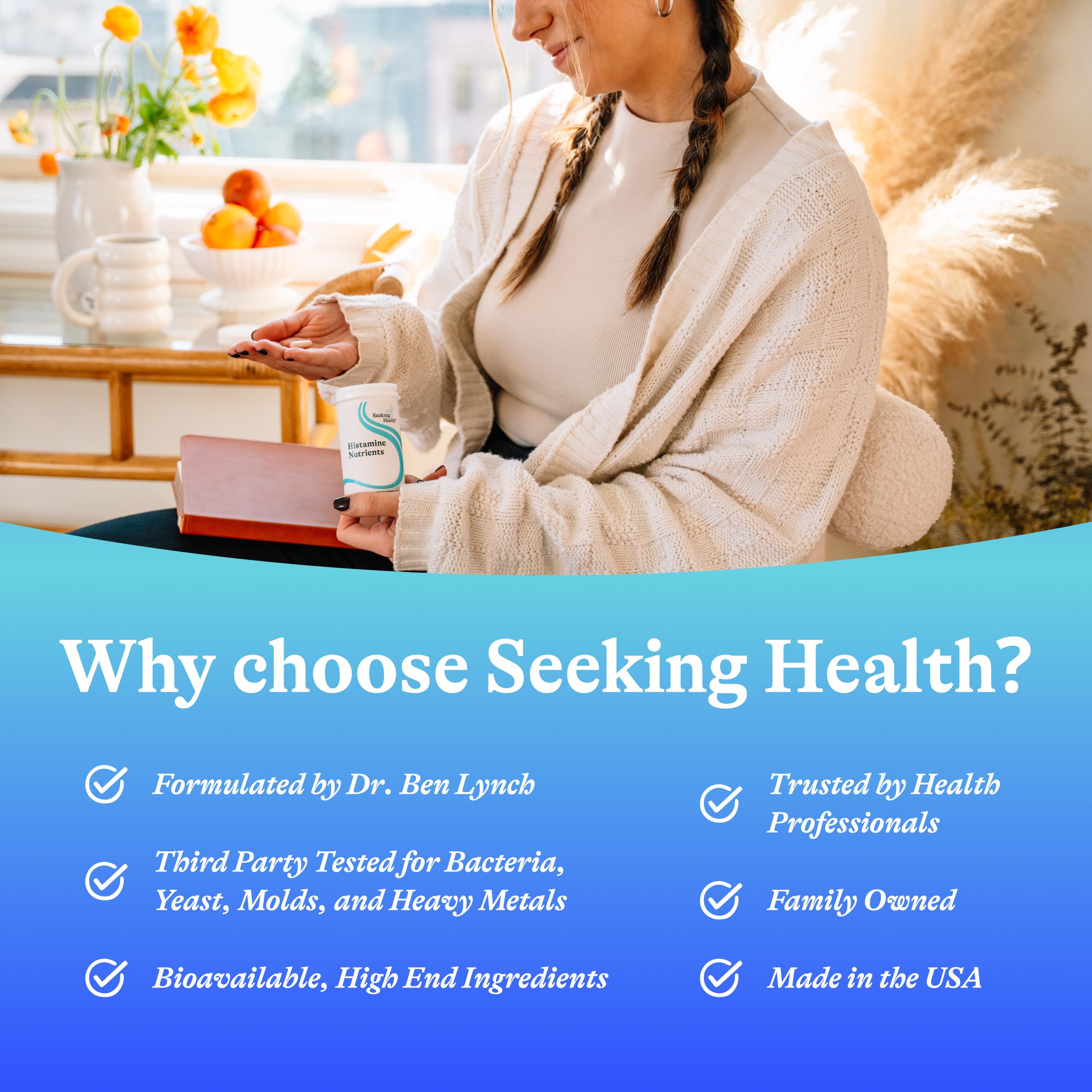Zinc and histamine support illustration