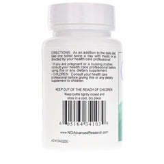 Zinc Orotate 60 mg bottle 200 tabs Pack of 2 – product label