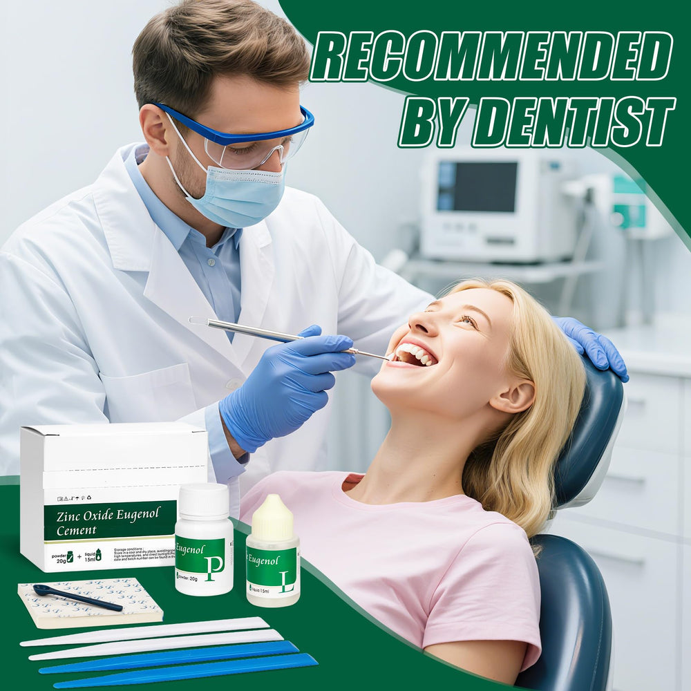 Durable dental repair kit materials for up to 10 uses