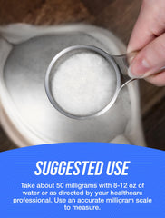 Gluten-free zinc oxide powder packaging