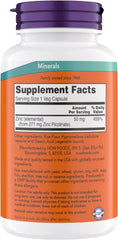 Zinc Picolinate 50 mg capsules for easy swallowing