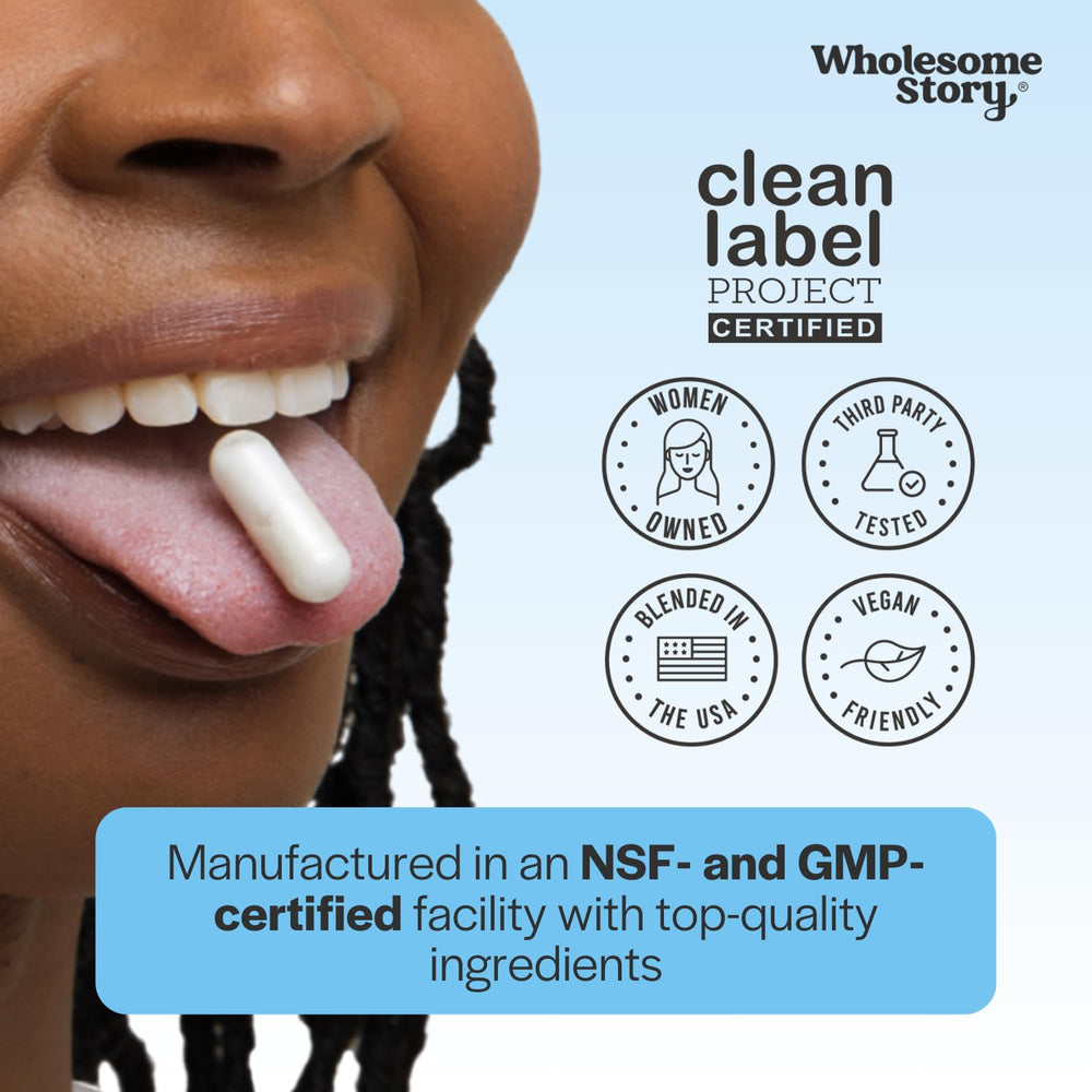 Visuals illustrating mood and immune support benefits