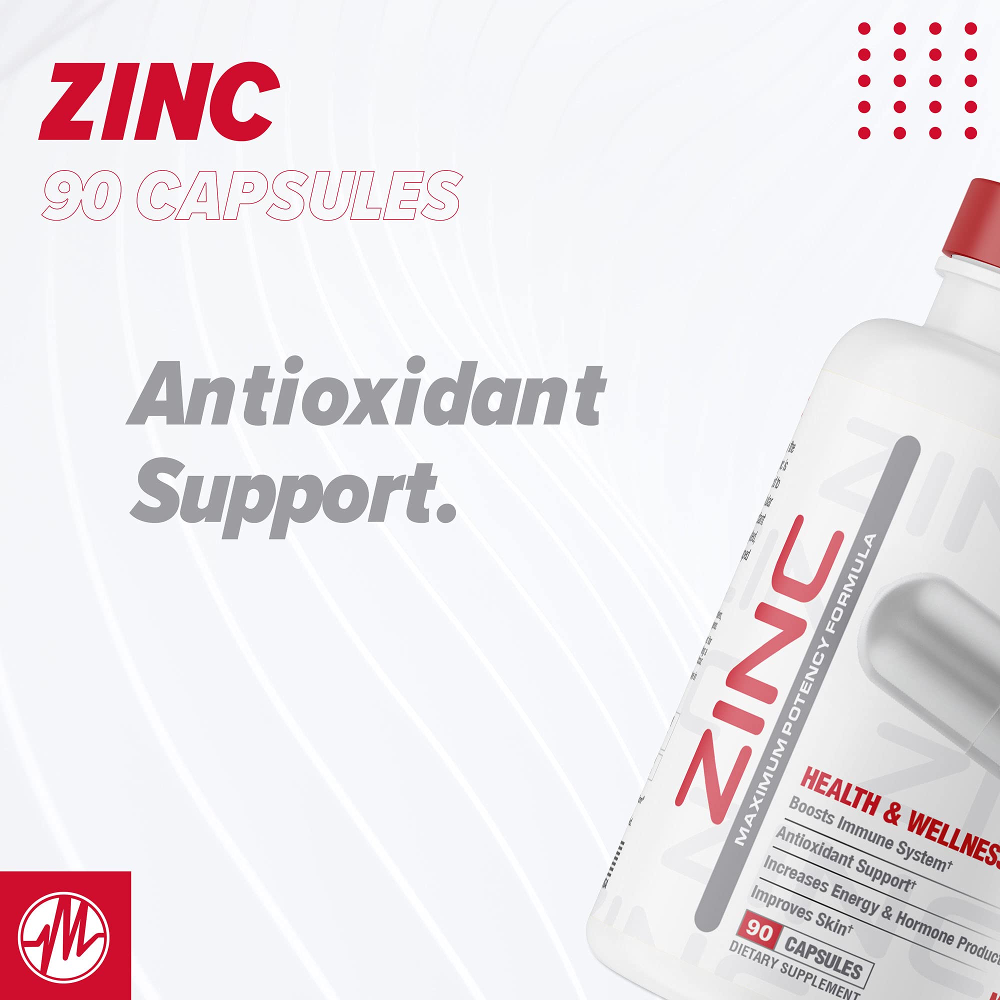 Zinc oxide ingredient in Metabolic Nutrition supplement