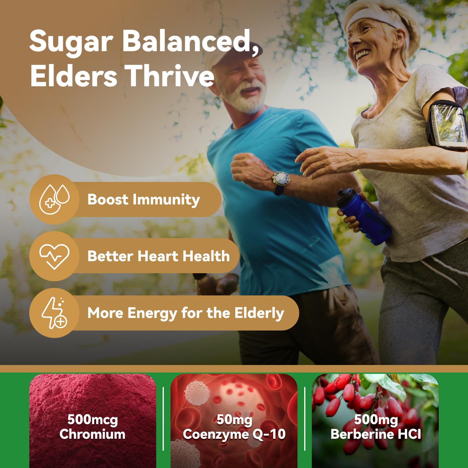 Beet root, cinnamon, amla and other natural ingredients visualized on label