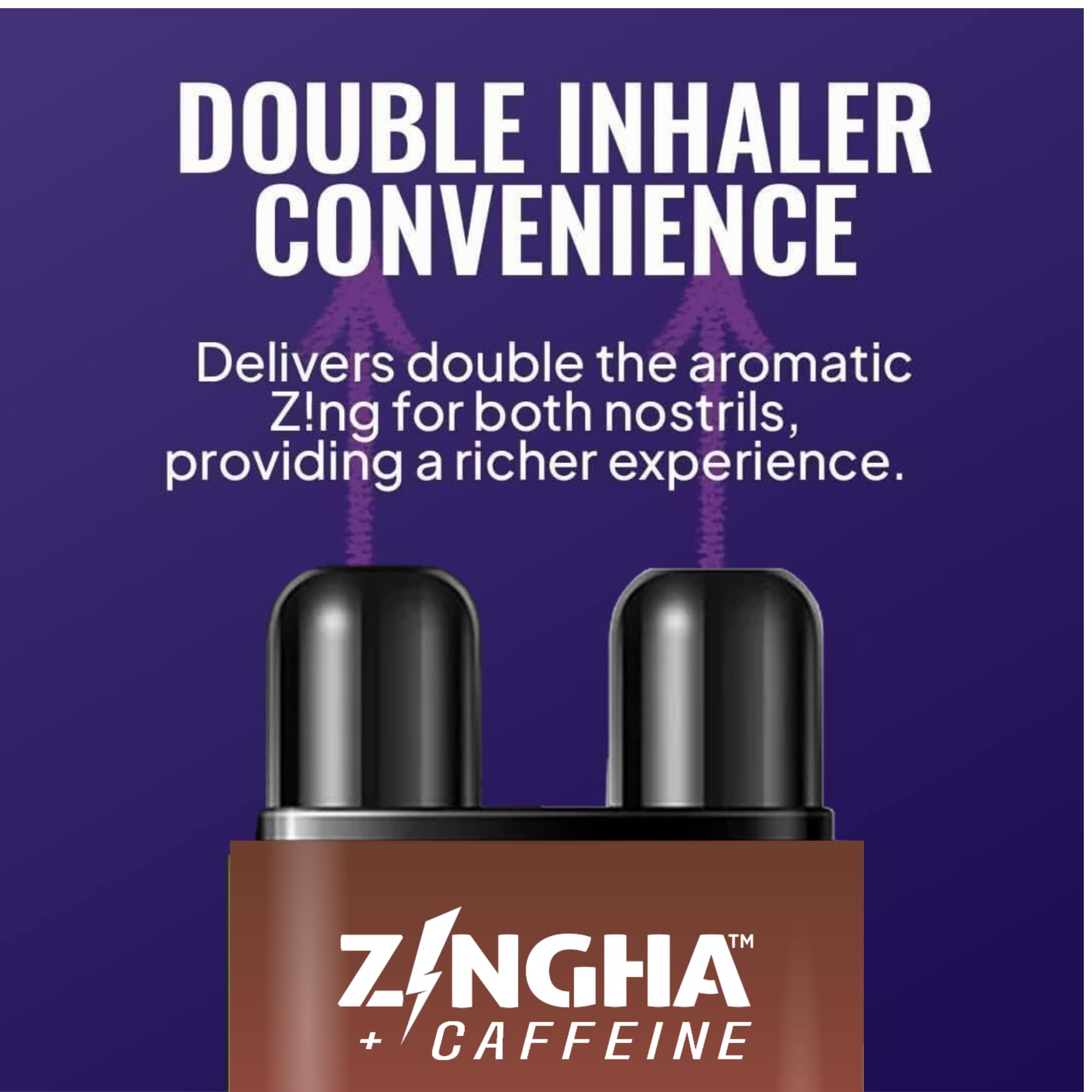 Z!NGHA nasal inhaler in pocket size – compact design