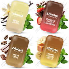 Zingha caffeinated aromatherapy nasal inhaler stick – front view