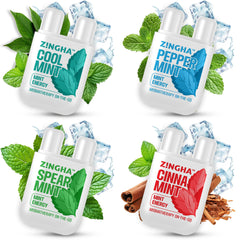 Z!NGHA dual nasal inhaler pack front demonstrates a compact daily wellness companion.