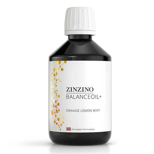 Zinzino BalanceOil+ Orange Lemon Mint bottle 300ml